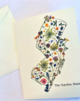 NJ-Themed Floral Greeting Cards - The Garden State - Books & Cards