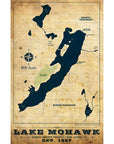 NJ Themed Giclee Prints 18’’ x 24’’ - Lake Mohawk - Prints & Artwork