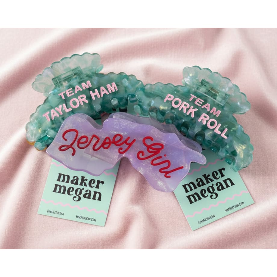 NJ-Themed Hair Clips - Jewelry & Accessories