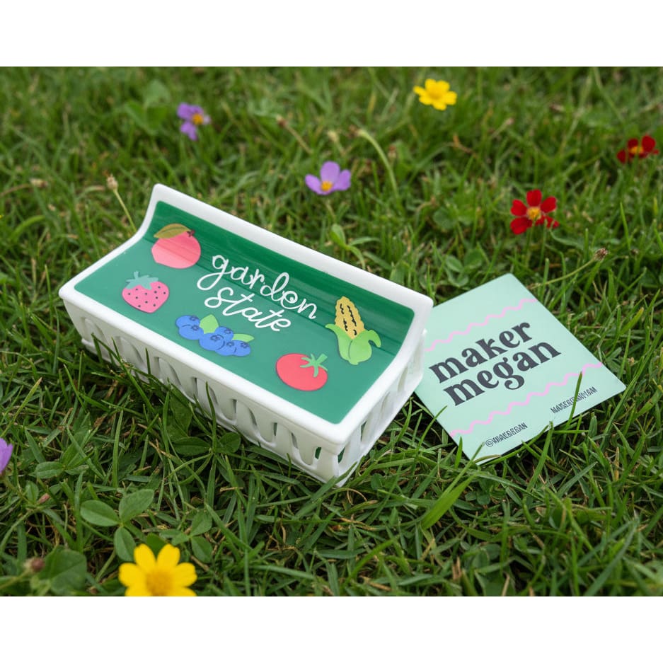 NJ-Themed Hair Clips - Garden State Produce - Jewelry & Accessories