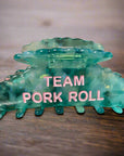 NJ-Themed Hair Clips - Pork Roll - Jewelry & Accessories