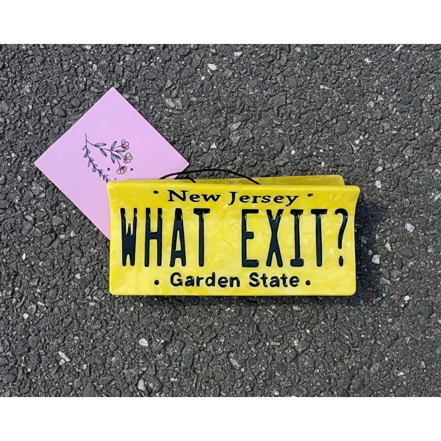 NJ-Themed Hair Clips - What Exit - Jewelry & Accessories