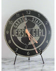 NJ-Themed Slate Clocks - Jersey Girl - Home & Lifestyle
