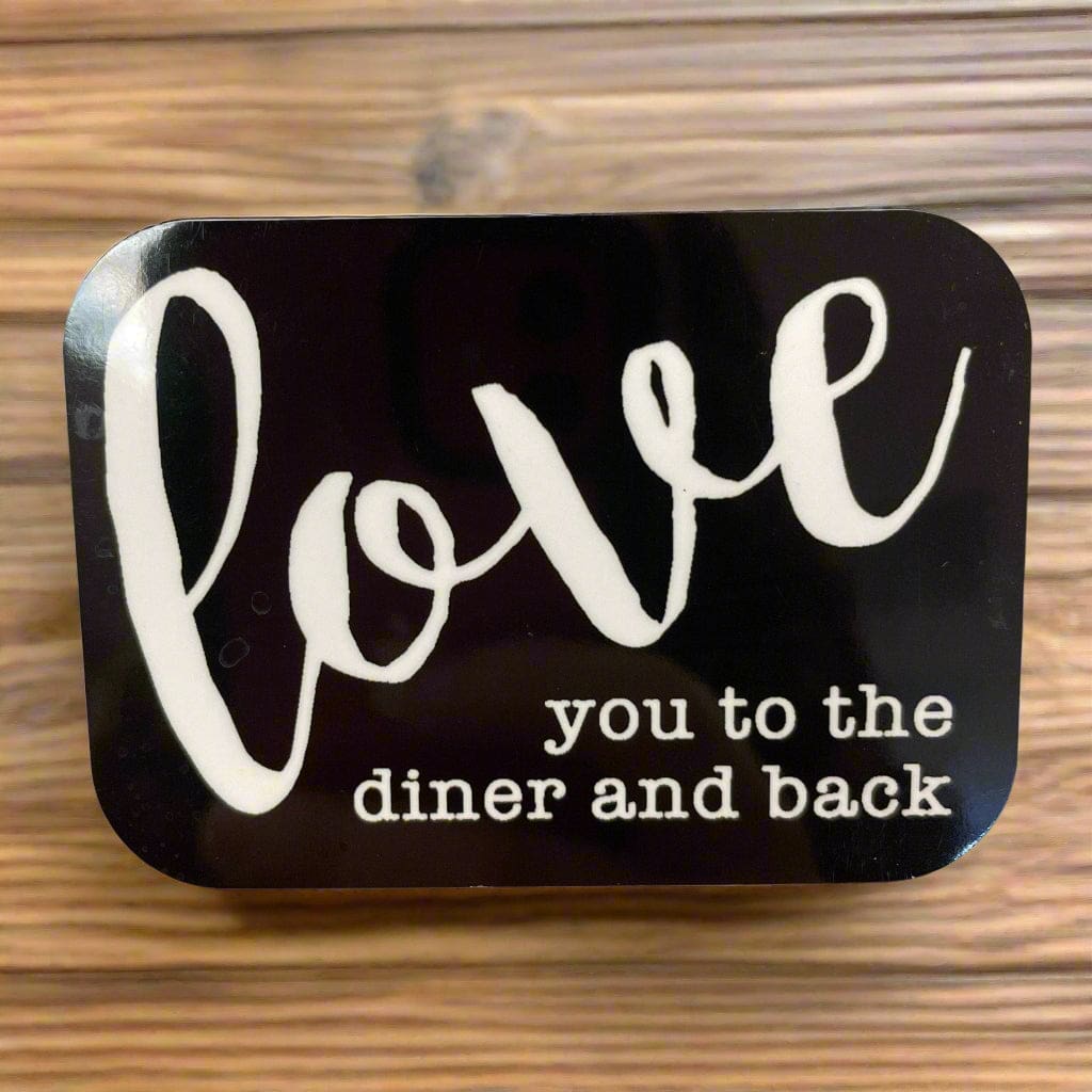 NJ-Themed Square/ Rectangular Fridge Magnets - Love Diner - Home &amp; Lifestyle