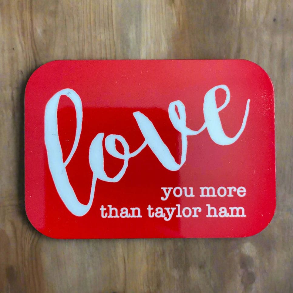 NJ-Themed Square/ Rectangular Fridge Magnets - Love Taylor Ham - Home & Lifestyle