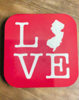NJ-Themed Square/ Rectangular Fridge Magnets - State Love - Home & Lifestyle