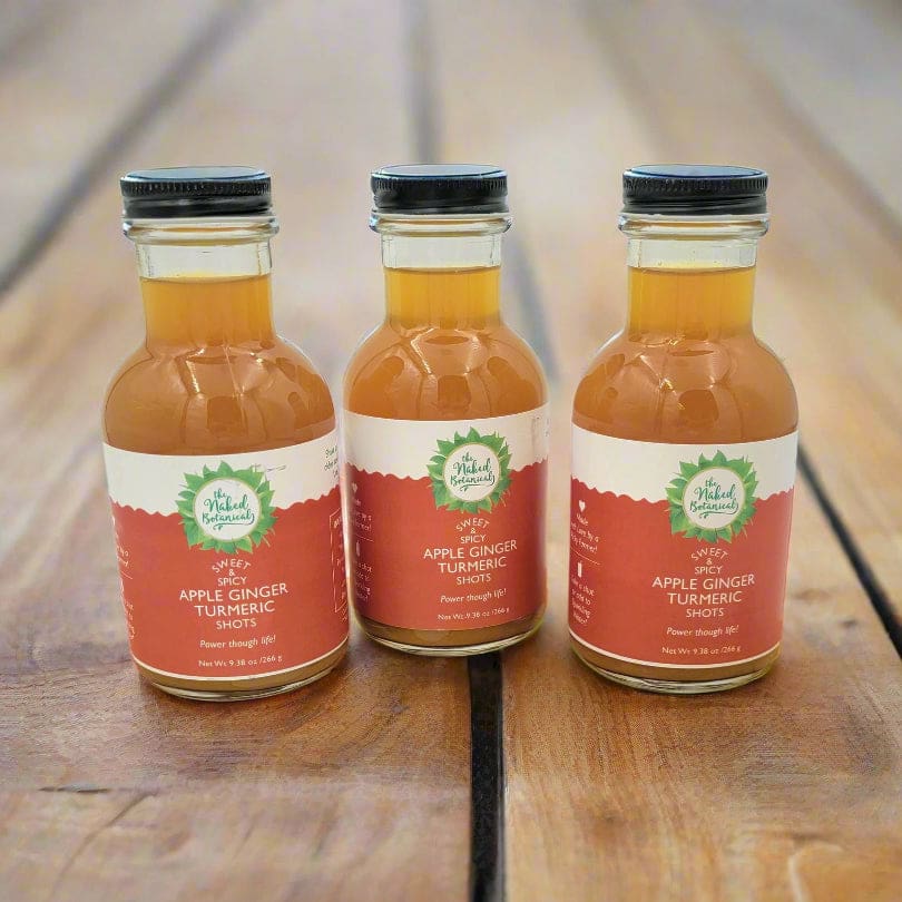 Organic Tonics and Elixirs 9.37oz. - Apple Ginger Turmeric Tonic - Good Eats