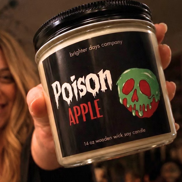 Halloween-Themed Soy Candles