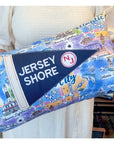 Pennant Flag Pillow on NJ fabric - Navy Jersey Shore/Atlantic City fabric - Apparel & Accessories