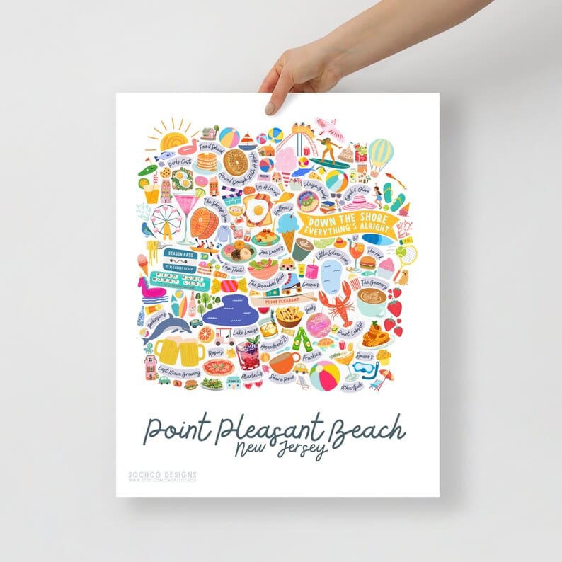 Point Pleasant Beach Print - Prints & Artwork