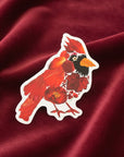 Pressed Flower Print - Vinyl Stickers - Cardinal - Sticker