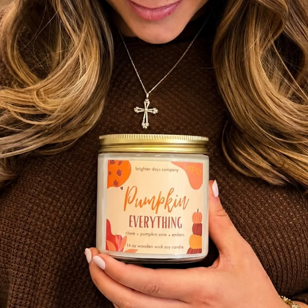 Fall-Themed Soy Candles