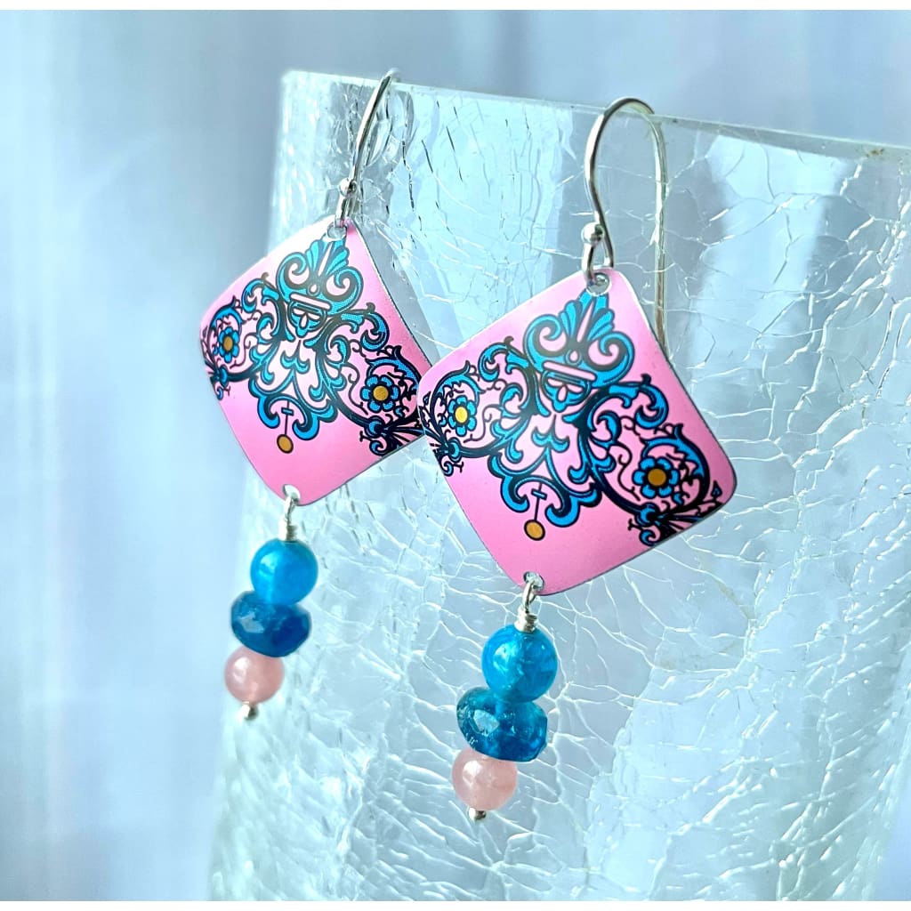 Recycled Tin Earrings - 