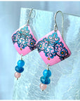 Recycled Tin Earrings - 