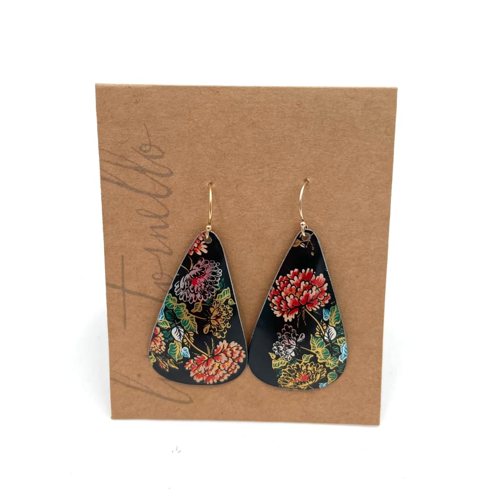 Recycled Tin Earrings - 