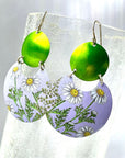 Recycled Tin Earrings - 