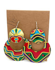 Recycled Tin Earrings - 