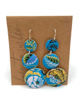 Recycled Tin Earrings - 
