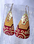 Recycled Tin Earrings - 
