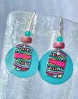 Recycled Tin Earrings - 