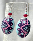Recycled Tin Earrings - 