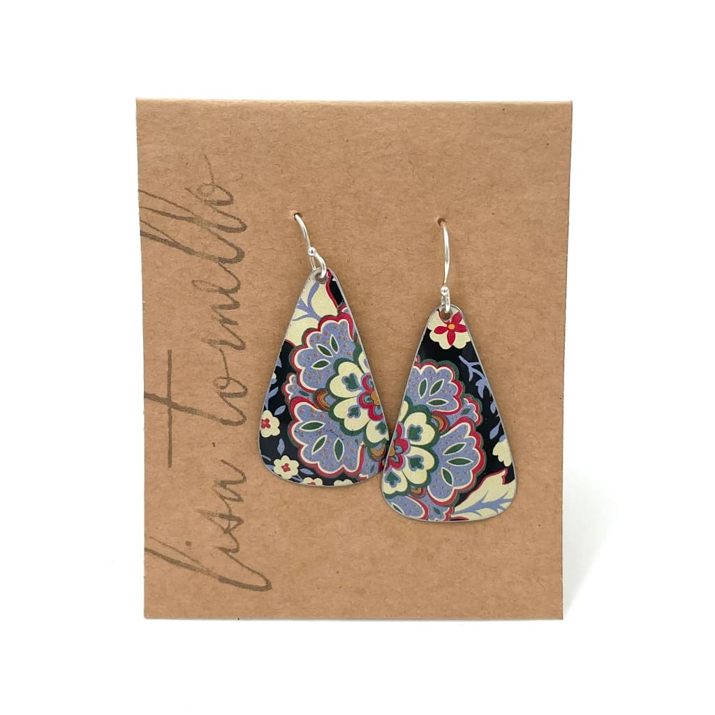 Recycled Tin Earrings - 