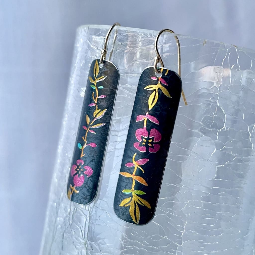 Recycled Tin Earrings - 