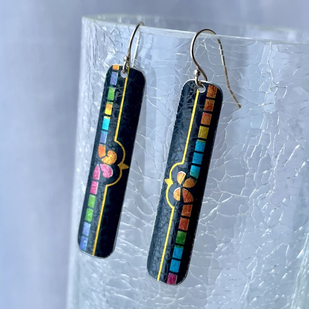 Recycled Tin Earrings - 