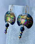 Recycled Tin Earrings - 
