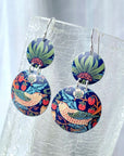 Recycled Tin Earrings - Jewelry
