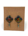 Recycled Tin Earrings - Jewelry