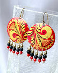 Recycled Tin Earrings - Jewelry