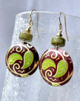 Recycled Tin Earrings - Jewelry