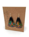 Recycled Tin Earrings - Jewelry