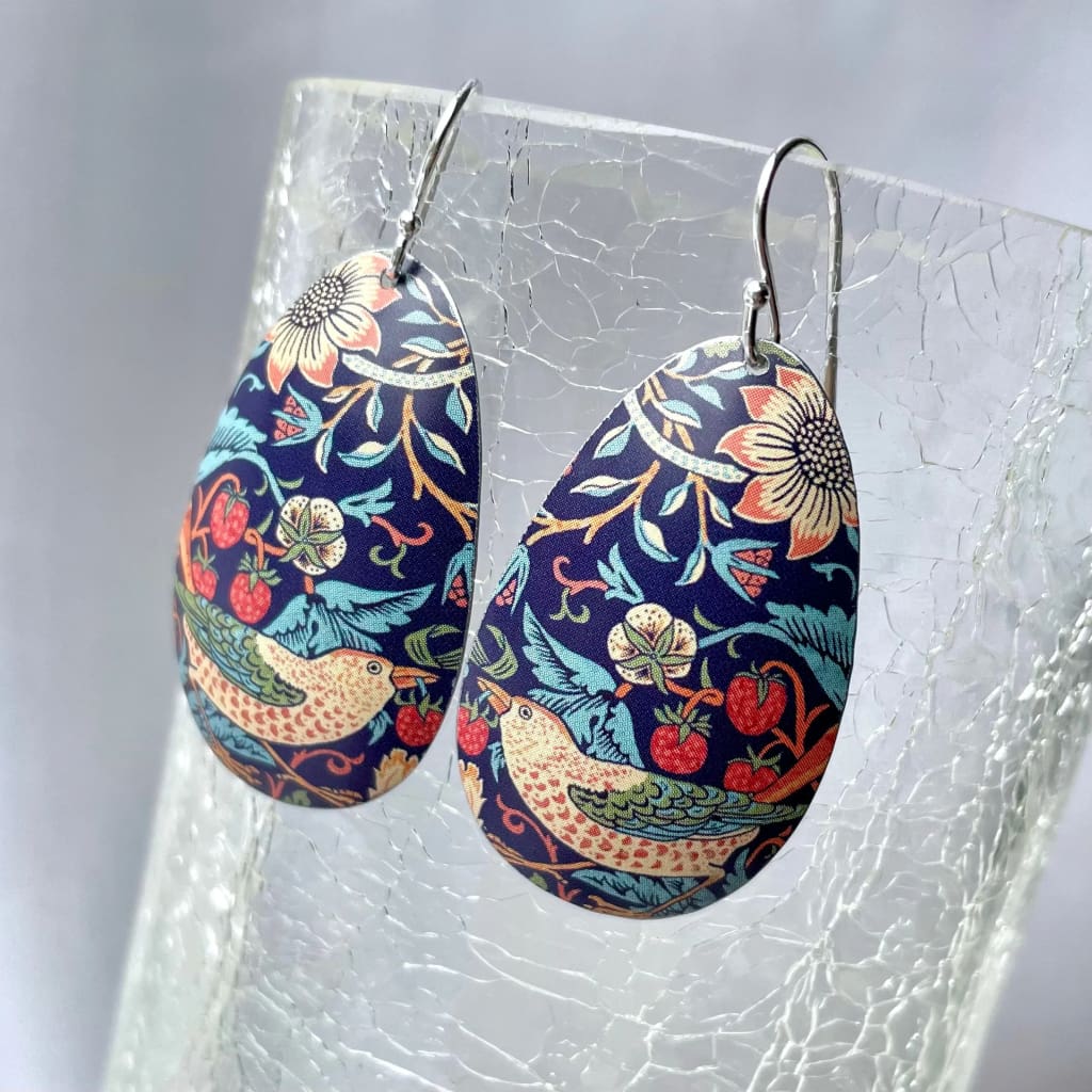 Recycled Tin Earrings - Jewelry