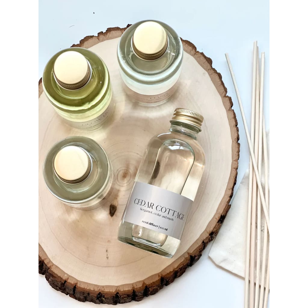 Reed Diffusers (3.5 oz) - Cedar Cottage - Home & Lifestyle