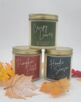 Fall Collection - Hand Poured Soy Candles