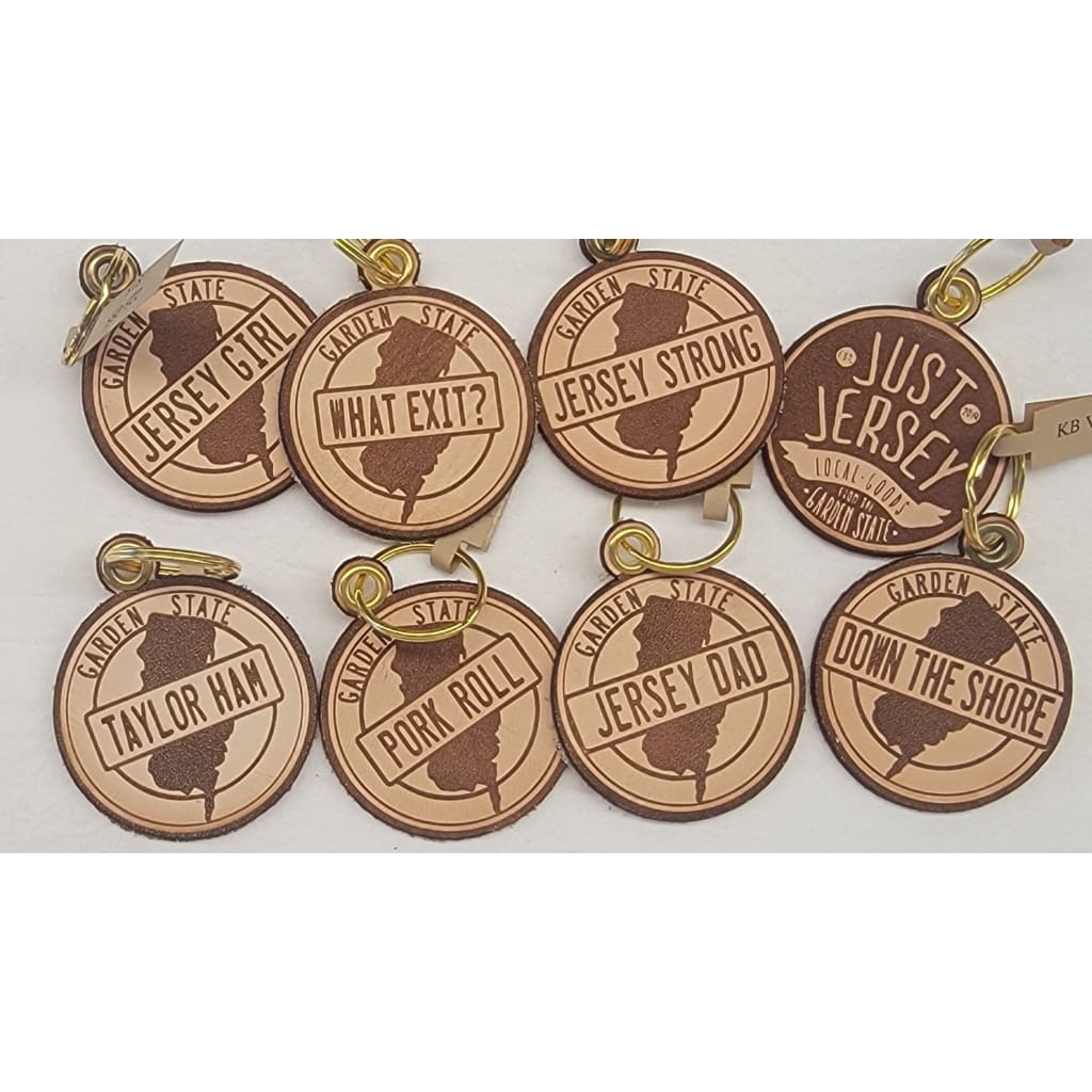 Round Leather Key Ring - Home & Lifestyle