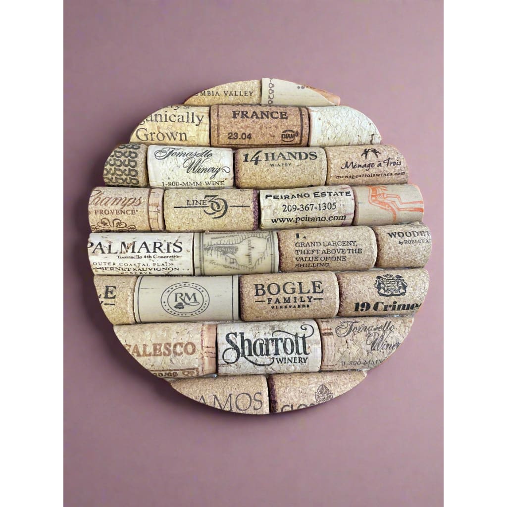 Round Wine Cork Trivet - Home & Lifestyle