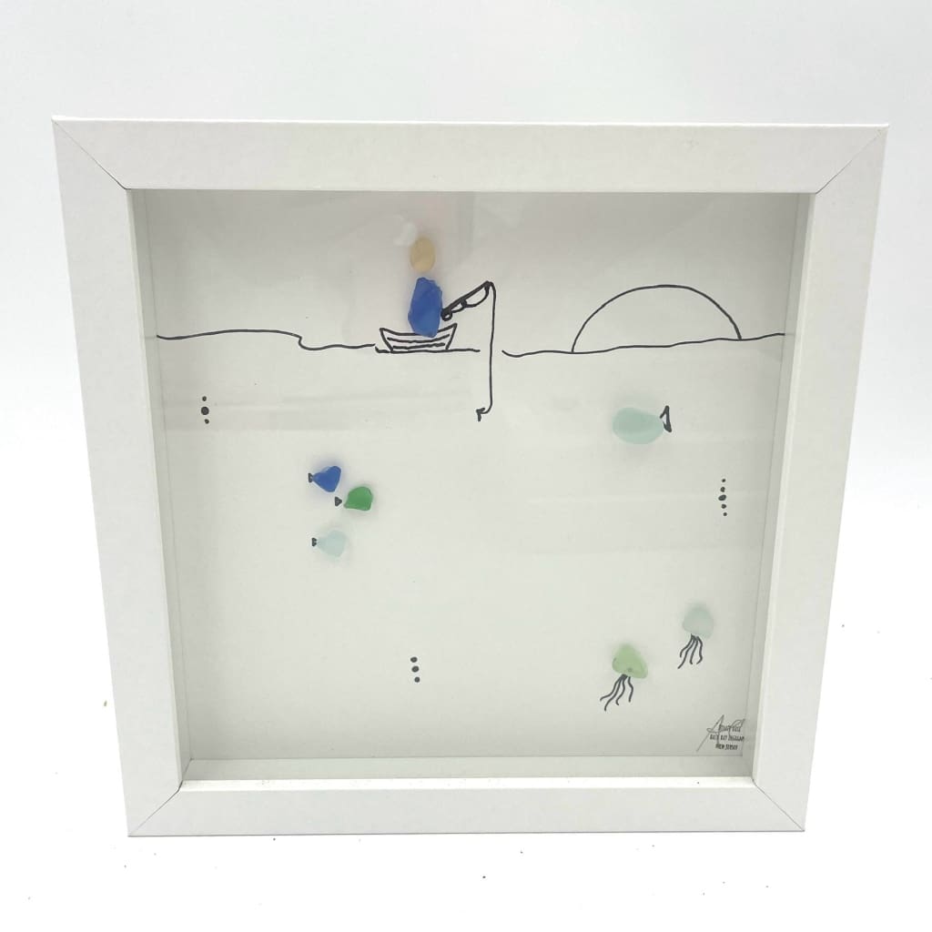 Sea Glass Art - Activities Themed - Fishing - Housewares