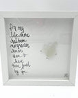 Sea Glass Art - Animal Themed - Dog Honor - Housewares