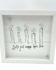 Sea Glass Art - Animal Themed - Gulls Wanna Have Fun - Housewares