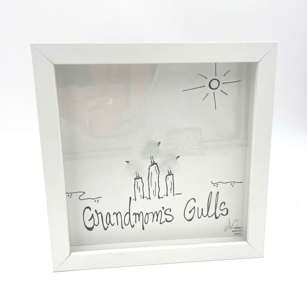 Sea Glass Art - Family Themed - Gma’s Gulls - Housewares