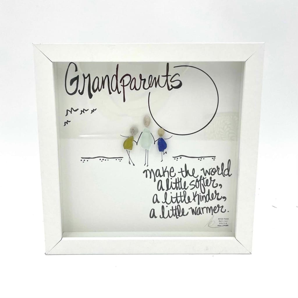 Sea Glass Art - Family Themed - Grandparents Make... - Housewares