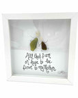 Sea Glass Art - Family Themed - Owe Mother - Housewares