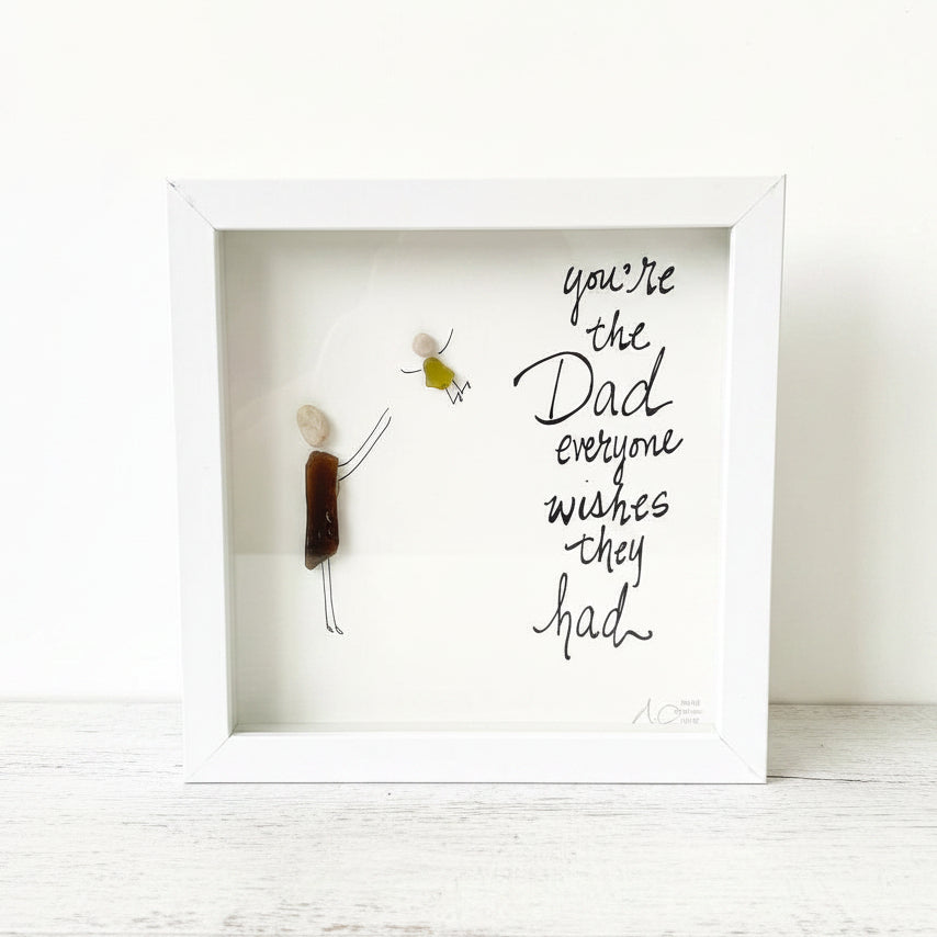 Sea Glass Art - Family Themed - You’re the Dad - Housewares