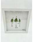 Sea Glass Art - Holiday Themed - Oh Christmas Tree - Home & Garden