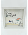 Sea Glass Art - Holiday Themed - Sandy Claws - Home & Garden