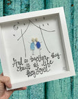 Sea Glass Art - Love Themed - Built a Life - Housewares