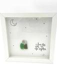 Sea Glass Art - Love Themed - Fit Together - Housewares
